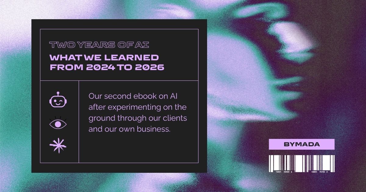 Cover of BYMADA's "The 2026 AI Update" ebook